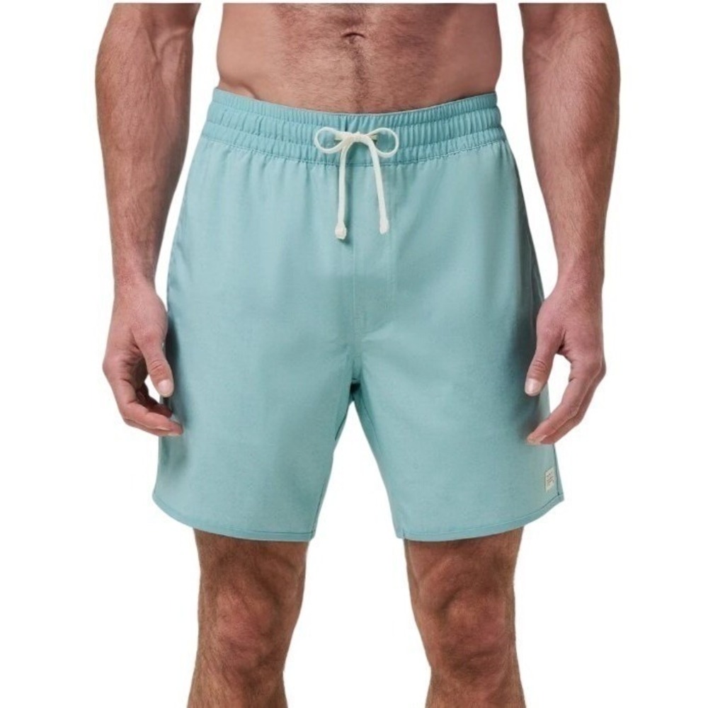 Travis Mathew Mens XXL Eggshell Blue Acropolis BoardShort